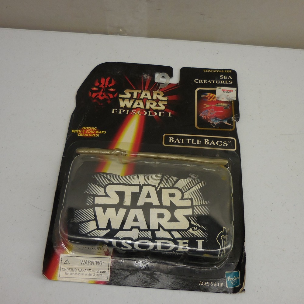 Star Wars‎ Episode I Battle Bags Sea Creatures Hasbro 1998 Vintage New Sealed